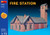 MiniArt 1:72 Scale Fire Station Plastic Model Kit