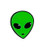 Alien, Licensed Original Artwork, Expertly Designed ENAMEL PIN - 1.25" x 1"
