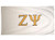 Zeta Psi Letter Fraternity Flag 3 Foot x 5 Foot Greek Letter Use as a Banner Sign Decor zete