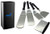 Set of 5 Metal Spatula Stainless Steel with Plastic Handle  Multipurpose BBQ Spatula Set For BBQ Grill Griddle  Pancake Flipper, Griddle Scraper, Dough Scraper, Griddle Spatula, Perforated