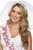 Smiffys Hen Night Veil with Headband - White