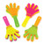 Baker Ross Mini Hand Clappers (Pack of 8) Plastic Noisemakers Perfect for Kids Goodie Bags, Halloween Party Favors, Pinata Filler or Birthday Presents