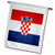 3dRose fl_28237_1 Croatia Garden Flag, 12 by 18-Inch