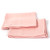 LinenMe Lara Hand Towels (Set of 2), 17 x 28, Peach