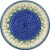 Polish Pottery Lunch Plate 10-inch Spring Flowers