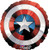 Marvel Captain America Avenger's Shield 28" Round Foil Balloon (1)