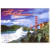 San Francisco Magnet Photo Golden Gate Bridge Rocks 59045