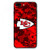 MFIRE iPhone 7 Plus Case iPhone 8 Plus Case,Slim Fit Shell Hard Plastic Soft Edge Full Protective Cover Cases (Chiefs-Red)