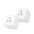 Wifi Smart Plug Outlet, Wireless Remote Control Timer Switch, Work with Amazon Alexa Echo Dot and Google Home,Control Support IFTTT App Remote Controlled Mini Timer Plug, No Hub Required (2 PACK)