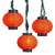Kurt Adler UL 10-Light Red Lantern Light Set