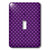 3dRose lsp_168068_1 Cute Purple Hearts Pattern Light Switch Cover