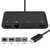Cablecc USB-C Type-C to VGA HDMI Ethernet OTG 4 Ports HUB Docking Multiport Adapter for Laptop (Black)