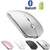Rechargeable Bluetooth Mouse for MacBook Pro Wireless Bluetooth Mouse for Mac Laptop MacBook Air Windows Notebook MacBook  (Silver)