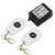 Yasorn Relay Switch DC 12V Wireless RF Remote Control Switch 433Mhz One 1-channel With Two Transmitters