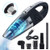 Handheld Vacuum, Cordless Hand Vacuum Cleaner, Rechargeable Car Vacuum Cleaner, 120W Powerful Suction Cleaner Portable Hand Held Vacuum Wet Dry Vacuum Cleaner for Pet Hair, Home and Car Cleaning