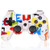 PS3 Controller Wireless Double Shock Gamepad for Playstation 3, Sixaxis Wireless PS3 Controller with Charging Cable,Compatible with Playstation 3 (Graffiti/Colorful)
