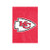 The Party Animal NFL Kansas City Chiefs NFL Garden Flag, Red, 18" x 12.5"