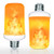 Flame Bulb, PANICKY E26/ E27 LED Flame Effect Fire Light Bulbs for Decoration Lighting on Christmas Halloween Holiday Party - 2 Pack