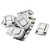 Uxcell Stainless Steel Spring Loaded Case Chest Toggle Catch Latch, 10-Piece