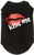 Mirage Pet Products 10-Inch Kiss Me Screen Print Shirt for Pets, Small, Black