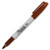 Sharpie Pen Style Permanent Marker - Marker Point Style: Point - Ink Color: Brown - 1 Each