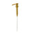 Torani Syrup Pump for 750 Ml Bottle - Gold Color