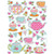 Creative Converting Tea Time Party Stickers (8 Sheets)