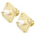 uxcell 2pcs Gold Tone SMA Female 4 Hole Panel Mount Jack RF Coaxial Adapter Connector