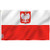 Anley Fly Breeze 3x5 Foot Poland State Ensign Flag - Vivid Color and UV Fade Resistant - Canvas Header and Double Stitched - Polish Eagle Flags Polyester with Brass Grommets 3 X 5 Ft