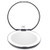 Miss Sweet Lighted Compact Mirror for Purse Pocket Mirror 1X&7X magnification (Black)