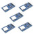 HiLetgo 5pcs Micro SD TF Card Adater Reader Module 6Pin SPI Interface Driver Module with chip Level Conversion for Arduino UNO R3 MEGA 2560 Due