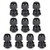 uxcell PG7 Cable Gland Waterproof Plastic Joint Adjustable Locknut for 3-6.5mm Dia Cable Line 10Pcs
