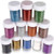 Glitter for Slime, Teenitor Extra fine Glitter Shakers in Shaker Jars, Great for Slime, Art and Crafts, Nail Art Polish, Scrapbooking, Paints, Assorted Color Kit, 15g Each, Set of 12