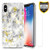 GORGCASE iPhone Xs CASE 5.8 INCH (2018), iPhone X 2017 with Screen Protector, Slim Anti-Scratch Design TPU Armor Shockproof Cute Girls Women Protective Cover for Apple iPhone Xs Marble White