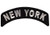 New York State Rocker Iron or Sew on Embroidered Shoulder Patch D37