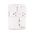Cable Matters 4-Rotating Outlet Wall Mount Surge Protector with 3.4A Dual USB Charging