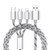 3 in 1 Multiple USB Charger Cable for Micro USB Type C Cable 4ft(1.2m) for Android, Type C,Cell Phones Nylon Braided Multi Charging Cable