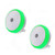 Green LED Night Light, Plug-in Light, Dusk to Dawn Sensor, Energy Efficient, 2 Pack(M1801)