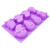 X-Haibei Halloween Theme Witch Lotion Bar Soap Making Mold Cake Jello Pan Silicone