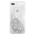 uCOLOR Case for iPhone 7 Plus iPhone 8 Plus Case iPhone 6S Plus/6 Plus Case (5.5") Silver Glitter Liquid Waterfall Clear Protective Case for iPhone 7 Plus/8 Plus/6s Plus/6 Plus