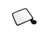 Pilot MI-016 Ford Bronco II Black Manual Replacement Driver Side Mirror