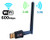 600Mbps Dual Band (2.4Ghz/5.8Ghz) Wireless USB Wifi Adapter for Laptop and Desktop(802.11N/G/B/AC Antenna Network Lan Card for Windows XP/Vista/7/8/10,Mac OS,Linux)