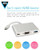 USB 3.1 Type C to VGA USB 3.0 USB-C Multiport Charging Converter HUB Adapter