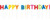 Creative Converting Pick Letter Sets Birthday Cake Candles, Assorted (2-Pack)