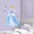 RMK3205GM Disney Sparkling Cinderella Peel and Stick Giant Wall Decals,