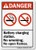 SmartSign "Danger - Battery Charging Station, No Smoking, No Open Flames" Label | 10" x 14" Laminated Vinyl