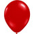 9" Ruby Red Balloons (10 ct) Latex (10 per package)