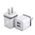USB Wall Charger, Power-7 2-Pack 2.1A Dual Port USB Plug Cube Power Wall Adapter Charging Block Compatible with iPhone Xs Max XR X 8 7 6 Plus, Samsung Galaxy S8/S7/S6 Edge, LG, Sony, Moto and More