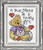Design Works Crafts 601 True Friend Counted Cross Stitch Kit, 2 by 3"