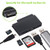 LiNKFOR USB C Hub Adapter Type-C Combo Dock 3-Slot Card Reader High-Speed 5Gbps USB 3.0 Data Hub with SD/Micro TF Card Reader Only for Surface Go